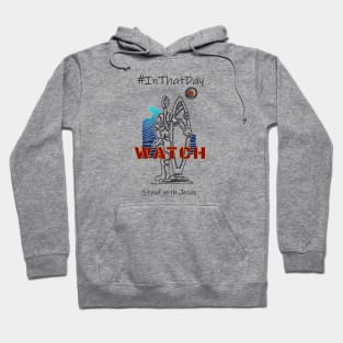 Surfer Standing with Jesus Hoodie